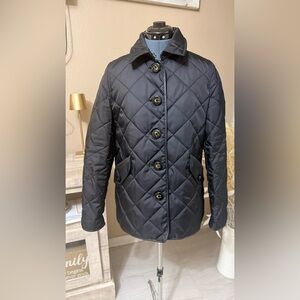 Coach Black Quilted Jacket